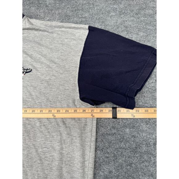 Vintage Big Dogs Two-Tone Henley Shirt 3X - Picture 4 of 13